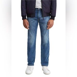 NWT Levi's Men's 505 Regular Fit Jeans Goldenrod-Stretch, 42W x 30L